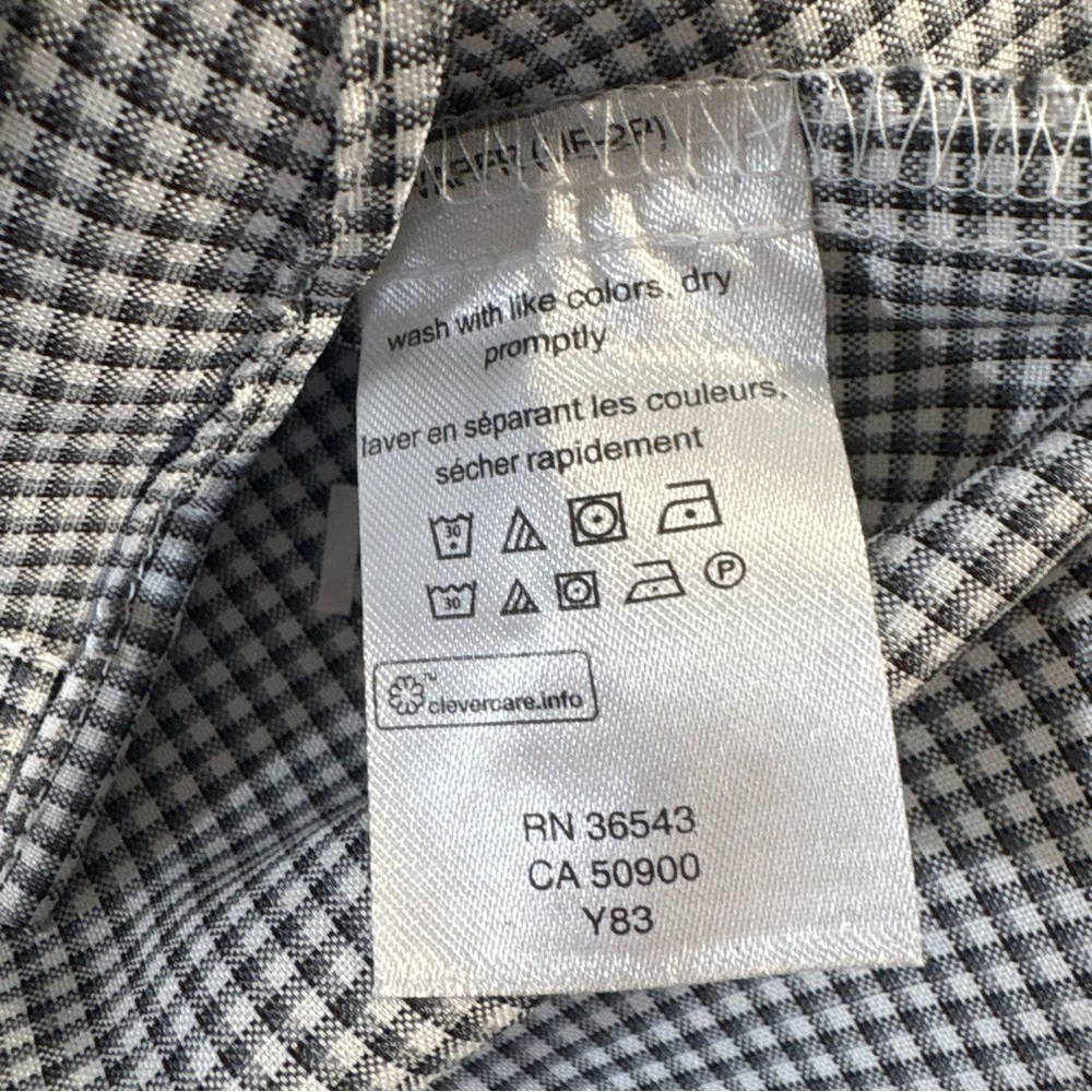 Men's Van Heusen Dress Shirt Slim Fit /wrinkle free Size M - Picture 4 of 12